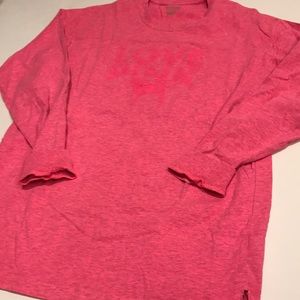NEW PINK Victoria’s Secret T-shirt top love pink dog as long boyfriend style